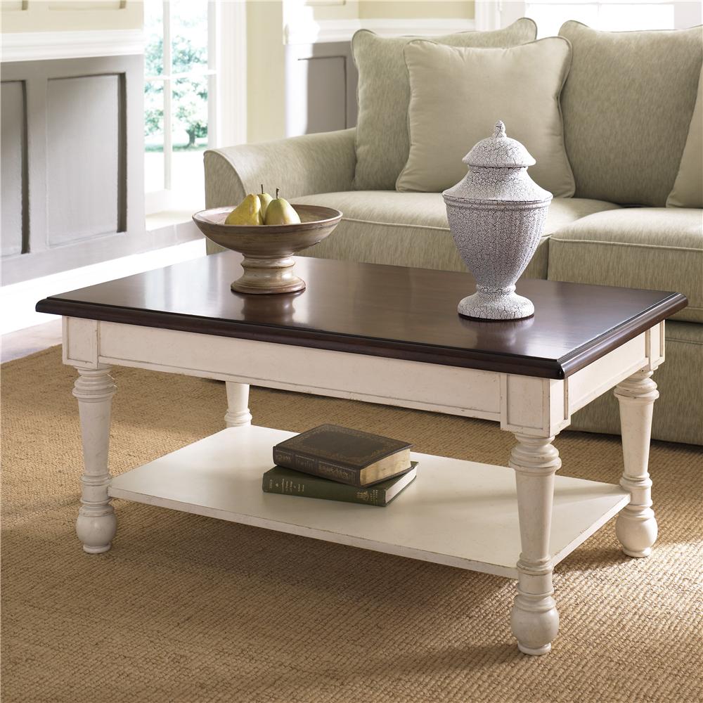 Hammary Promenade Rectangular Cocktail Table Sheely's Furniture